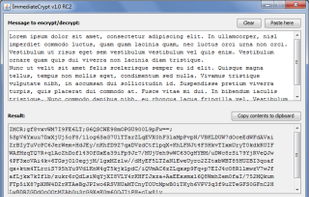 ImmediateCrypt screenshot 1