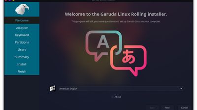Garuda Linux screenshot 1