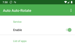 Auto Auto-Rotate screenshot 1