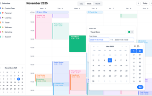 DayFlow Calendar screenshot 1