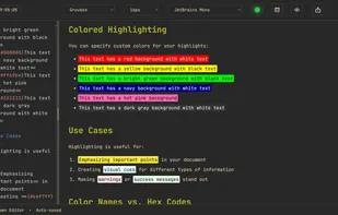 Modern Markdown Editor screenshot 1