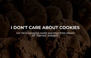 I don't care about cookies screenshot 1