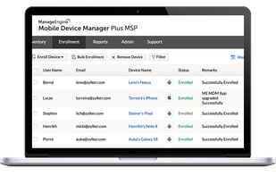 Mobile Device Manager Plus screenshot 2