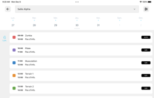 Sportigo screenshot 1