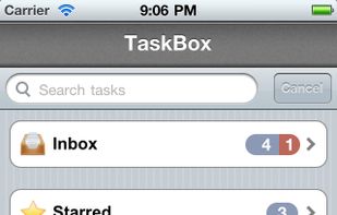 TaskBox screenshot 1