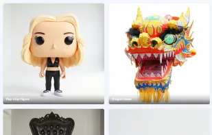 Generated models by MakeIt3D