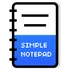 Simple Notepad - Free icon