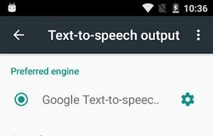 Speech Services by Google screenshot 1