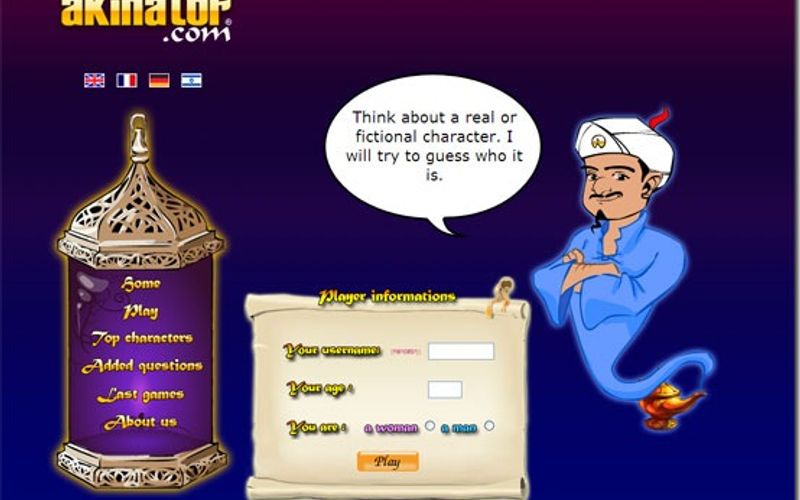 Play Akinator Online for Free on PC & Mobile