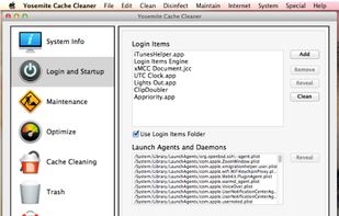 Yosemite Cache Cleaner screenshot 2