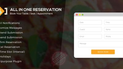All in One Reservation WordPress Plugin