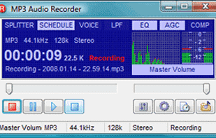 Pistonsoft MP3 Audio Recorder screenshot 1