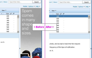 Webmail Ad Blocker screenshot 1