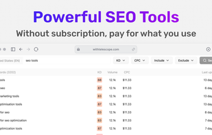 Telescope SEO screenshot 1