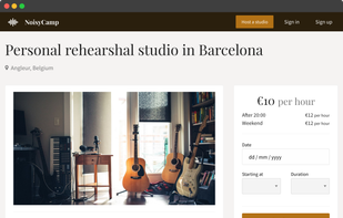 NoisyCamp screenshot 1