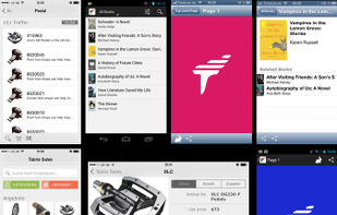 Sample apps built with Tabris UI