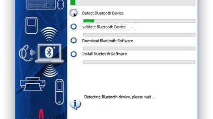 WIDCOMM Bluetooth Software screenshot 1
