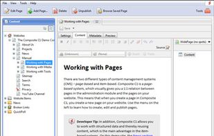 Composite C1 CMS screenshot 1