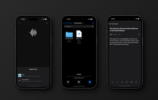 Audio Writer screenshot 2
