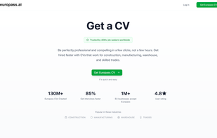 Europass AI screenshot 1