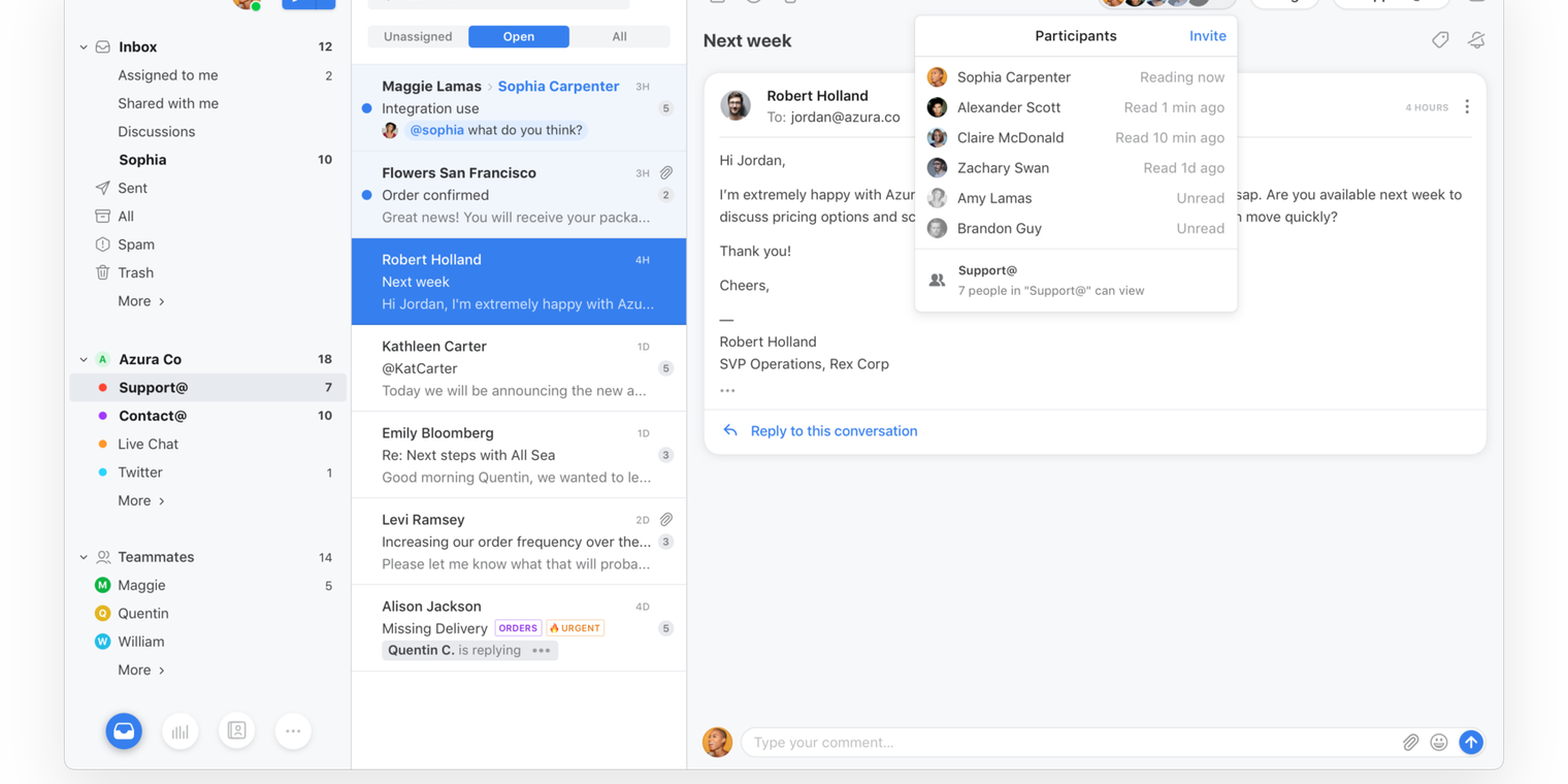 A redesigned version of collaborative workplace software Front is rolling out