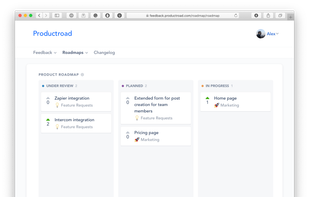 Productroad screenshot 2