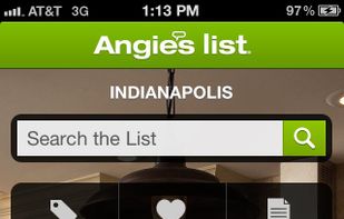 Angie's List screenshot 1