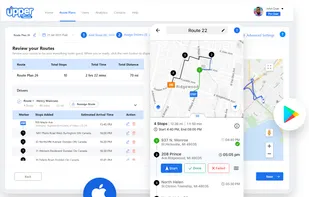 Upper Route Planner screenshot 1