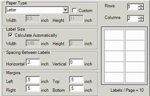 Free Barcode Label Design Application screenshot 1