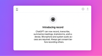ChatGPT Business adds cloud integrations and meeting recording with deep research tools image