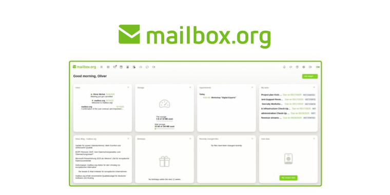 Secure email provider mailbox.org releases redesigned UI, refined dark mode, PWA, and more image