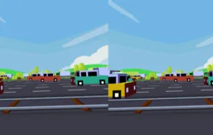 VR Crossy for Cardboard screenshot 2