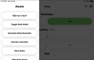 Aware - Daily Activity Tracker screenshot 3