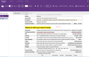 Interface displayed when adding bookmarks