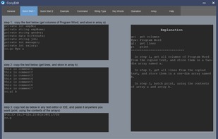 ConyEdit screenshot 1