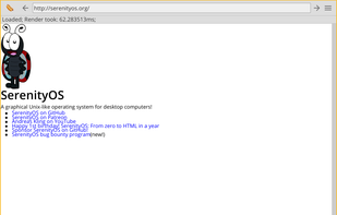 The Hotdog Web Browser screenshot 1