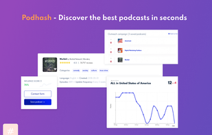 Discover the best podcasts in seconds