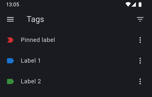 Material Notes screenshot 2