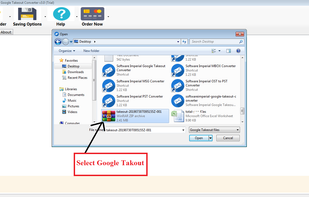 Google Takeout File Converter screenshot 3