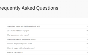 FAQ
https://distancematrix.ai/faq