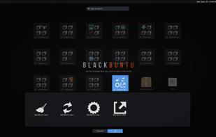 BlackBuntu screenshot 3