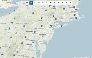 MapQuest screenshot 1