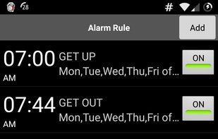 Power Alarm Clock - Free screenshot 1