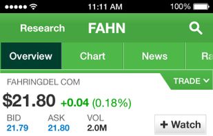 TD Ameritrade screenshot 1