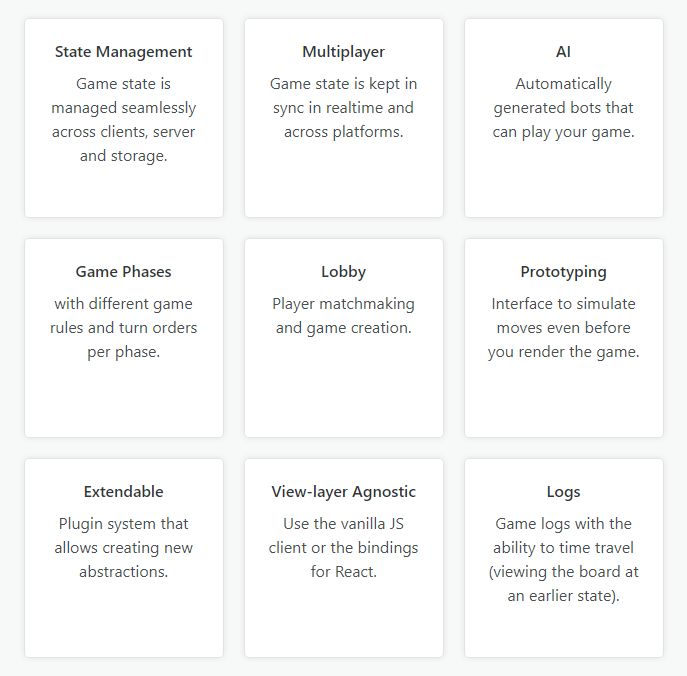 Boardgame.io Open Source Game Engine for TurnBased Games AlternativeTo