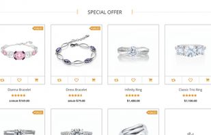 JewelUX Jewelry WordPress Theme screenshot 1
