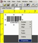 Free Barcode Label Design Application screenshot 2