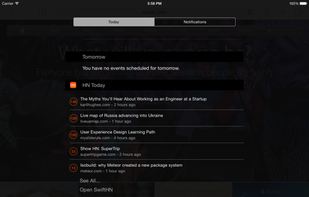 HN Reader screenshot 1