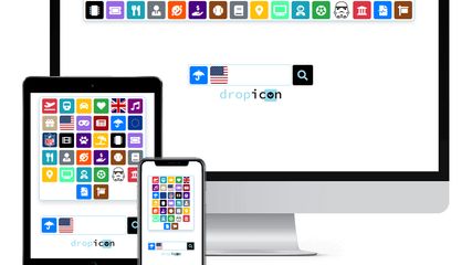 Dropicon | Search Engine screenshot 1