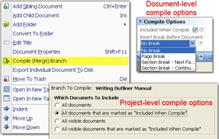 Writing Outliner screenshot 1